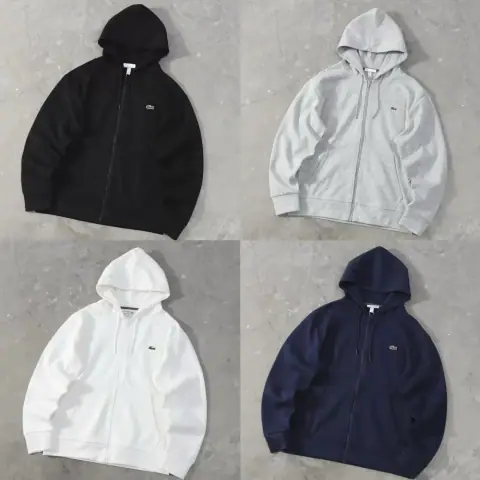 Lacoste Classic Zip-Up Hoodie · Lacoste