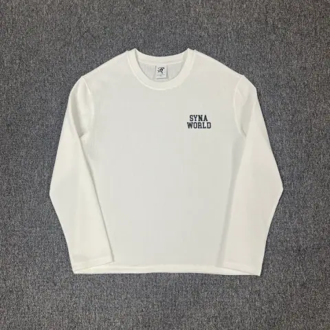 Syna World White Long Sleeve T-Shirt · Syna World