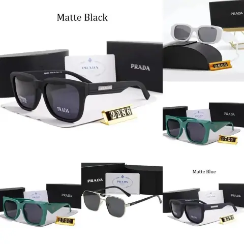 Prada Vintage-Style Square Sunglasses · Prada