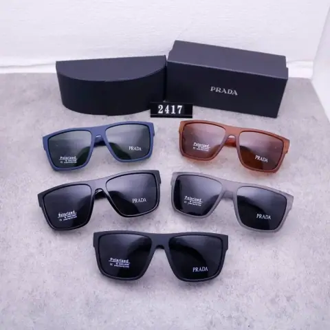 Prada Classic Square-Frame Polarized Sunglasses · Prada