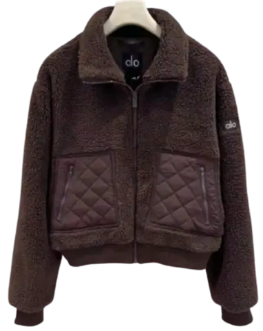 Alo Yoga Fleece Jacket · Alo