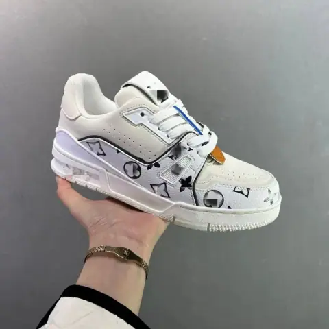 Louis Vuitton Monogram Strap Sneakers · Louis Vuitton
