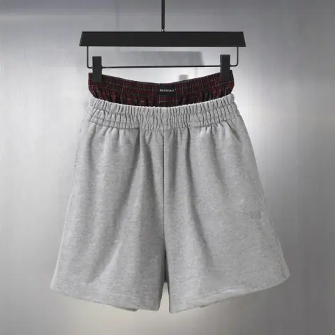 Balenciaga Faux-Layered Sweat Shorts · Balenciaga
