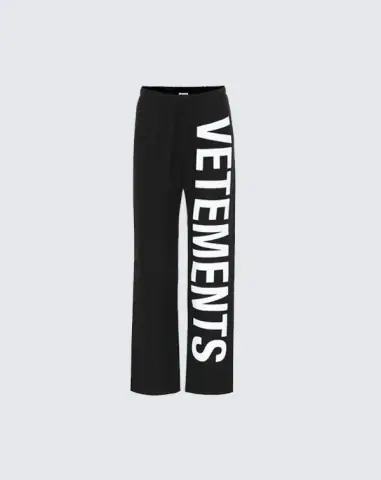 VETEMENTS Classic Wide-Leg Sweatpants · Vetements
