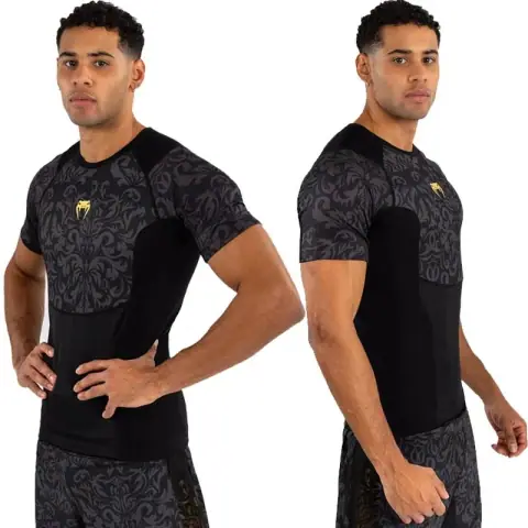 Venum Pattern Spliced Compression Training T-Shirt · Venum