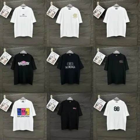 Balenciaga-Style Logo T-Shirt · Balenciaga