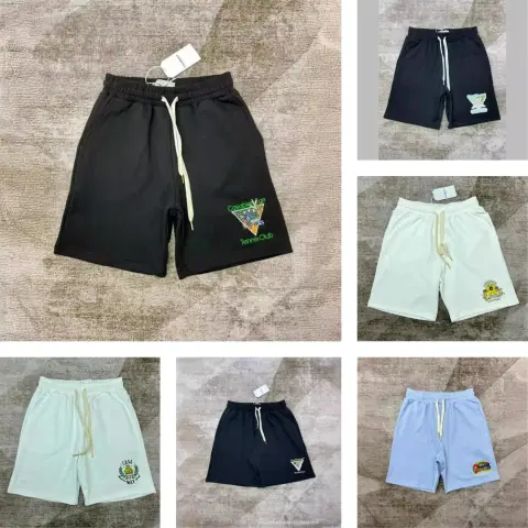 Casablanca-Style "Tennis Club" Casual Sweatshorts · Casablanca