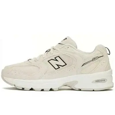 New Balance Cream Mesh Sneakers · New Balance