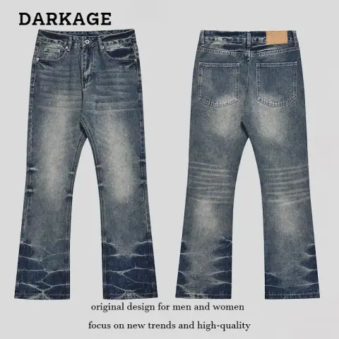 Darkage Washed Flared Jeans · Darkage