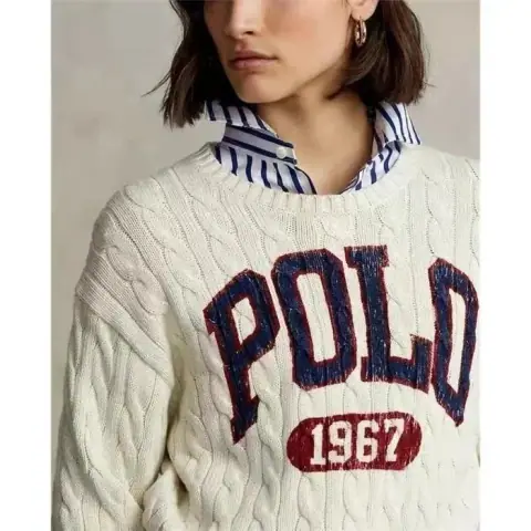 Polo Ralph Lauren Classic Collegiate Cable-Knit Sweater · Ralph Lauren