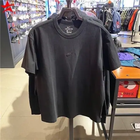 Nike Basic T-Shirt with Embroidered Mini Logo · Nike