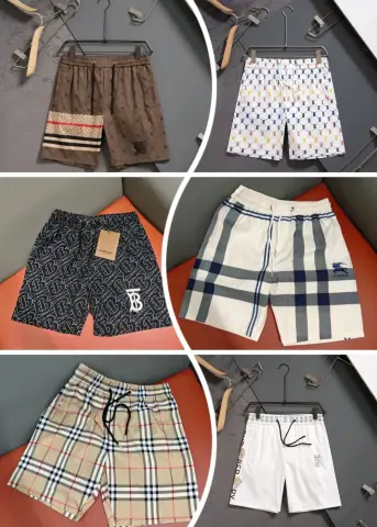 Burberry multi-style TB check casual shorts · Burberry