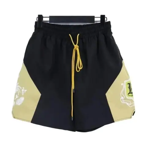 LA Color-Block Basketball Shorts