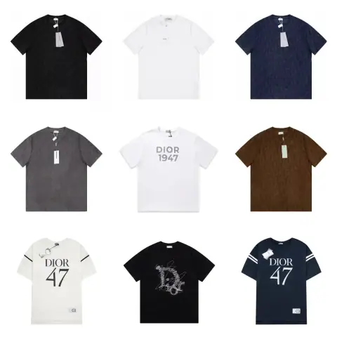 Dior Logo and Graphic T-Shirts · Dior