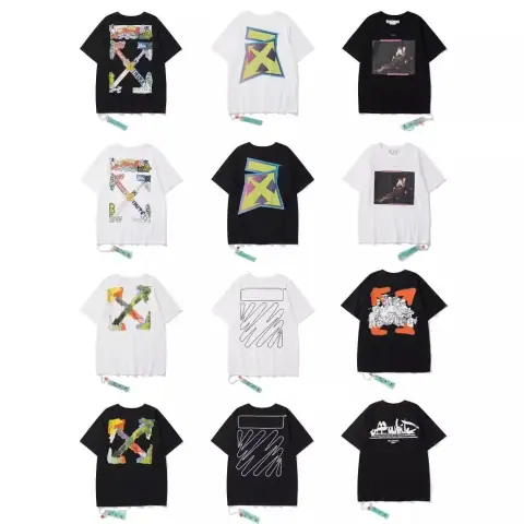 Off-White Style Arrow-Print T-Shirt · Off-White