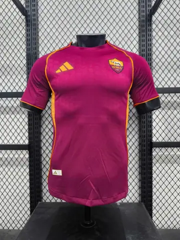 AS Roma home kit designed by Adidas · Adidas