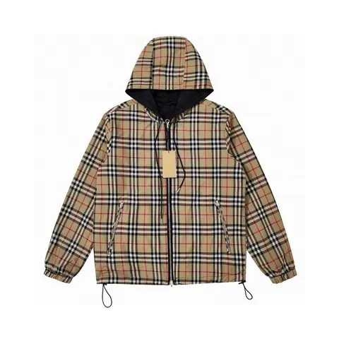 Burberry classic check hooded reversible jacket · Burberry