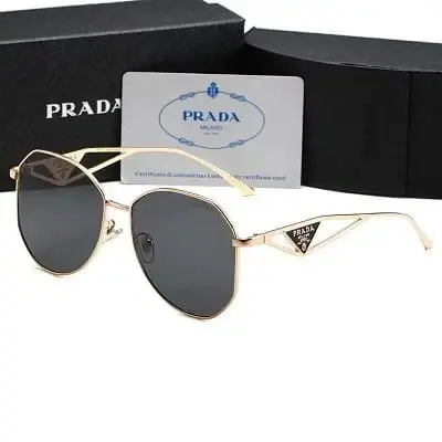 Prada Aviator Sunglasses Gold · Prada