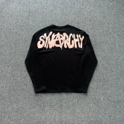 Syna World Long Sleeve T-Shirt Black · Syna World