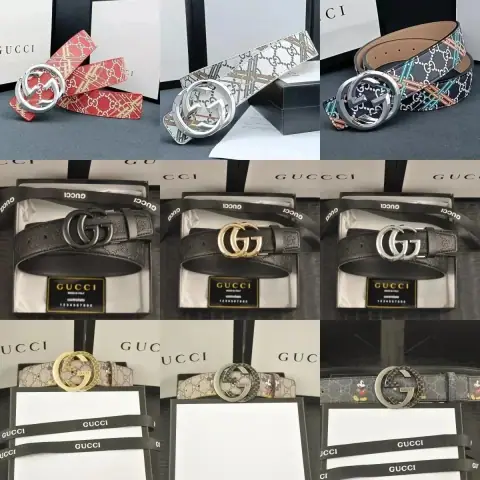 Gucci Classic Double G Buckle Belt · Gucci