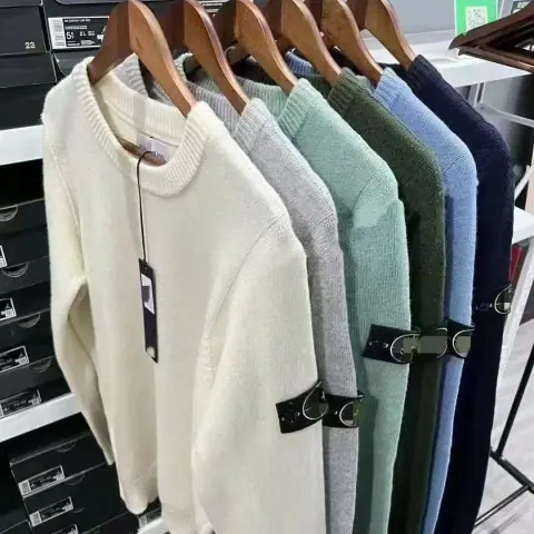 Stone Island Classic Crewneck Knit Sweater · Stone Island