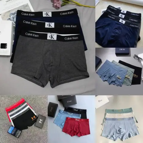 Men boxer briefs primarily from Calvin Klein (CK) and Dior · Calvin Klein