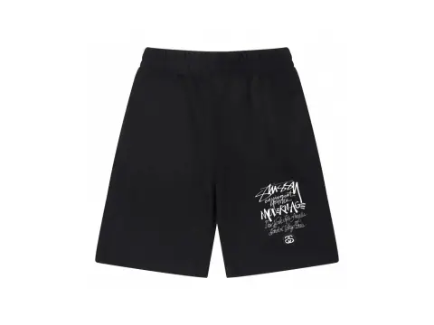 Stussy "Modern Age" Graffiti-Print Athletic Shorts · Stussy