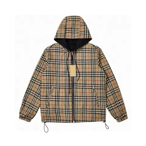 Burberry Check Hooded Jacket · Burberry