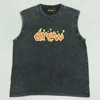 Drew House Flame Logo Washed Tank Top · Drew House