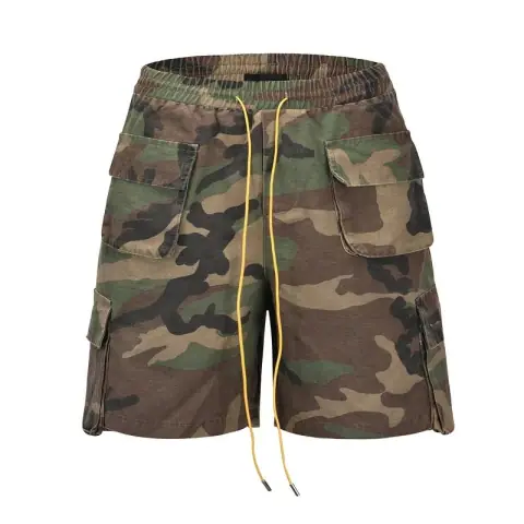 Rhude Camo Cargo Shorts · Rhude