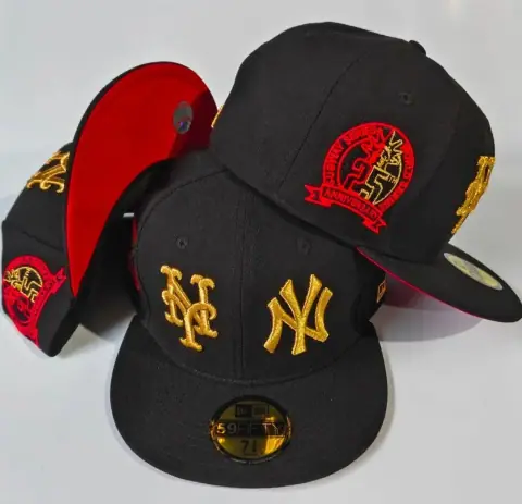 New Era Embroidered MLB Fitted Caps · New Era