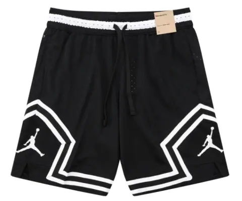 Jordan Classic Black and White Basketball Shorts · Jordan