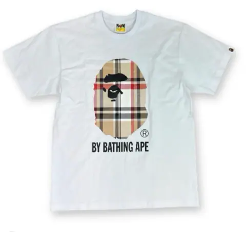 Bape Check T-Shirt · Bape