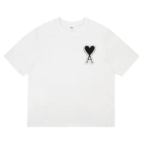 AMI Paris Heart Logo T-Shirt · Ami