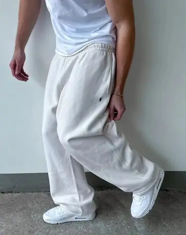 Ralph Lauren Wide-Leg Sweatpants Cream · Ralph Lauren