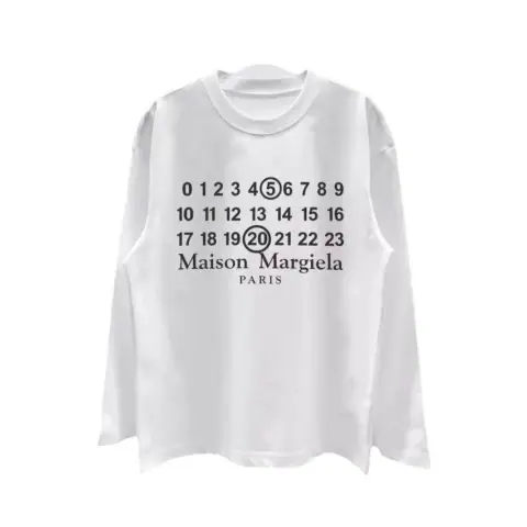 Maison Margiela "Numerical" Long-Sleeve T-Shirt · Maison Margiela
