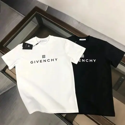 Givenchy Logo Short Sleeve T-shirt Black & White · Givenchy
