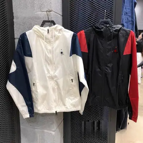 Tommy Hilfiger Color Block Hooded Sun Protection Jacket · Tommy Hilfiger