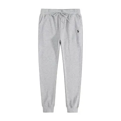 Ralph Lauren Pony Logo Light Gray Cuffed Sweatpants · Ralph Lauren
