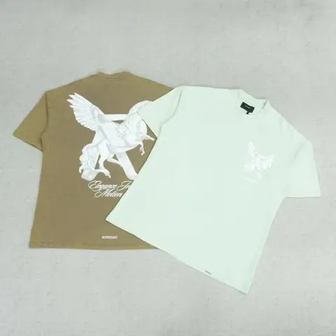 Represent "Pegasus" Distressed T-Shirt · Represent
