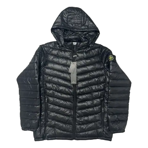 Stone Island Classic Quilted Lightweight Down Hoodie · Stone Island