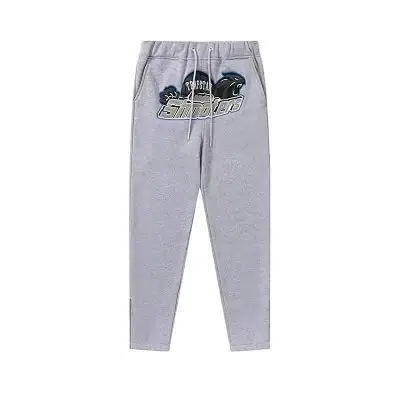 Graphic Print Straight-Leg Sweatpants