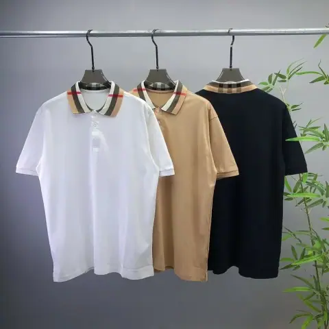 Burberry Classic Check-Collar Polo Shirt · Burberry