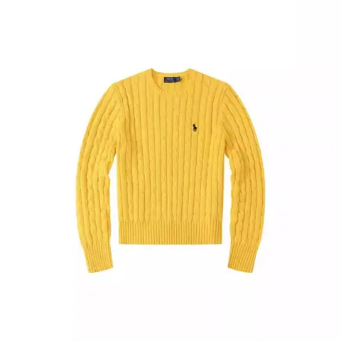 Polo Ralph Lauren Cable-Knit Crewneck Sweater Yellow · Ralph Lauren