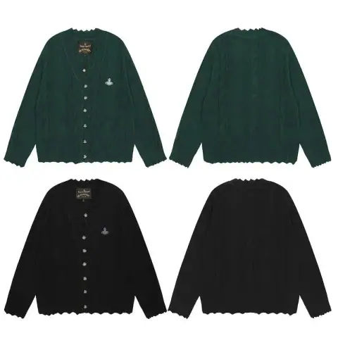 Vivienne Westwood Classic Saturn-Embroidered Cardigan · Vivienne Westwood