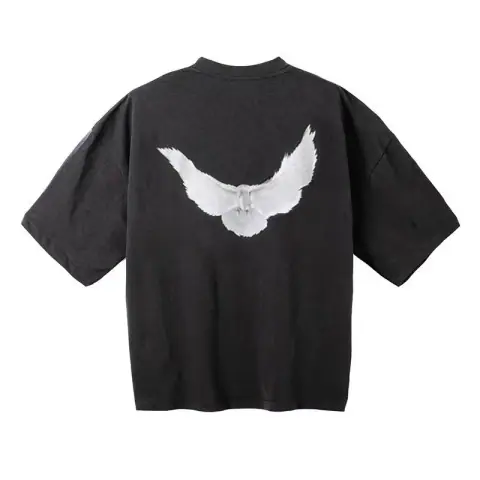 Yeezy x Gap x Balenciaga Triple Collaboration "Dove" T-Shirts · Yeezy