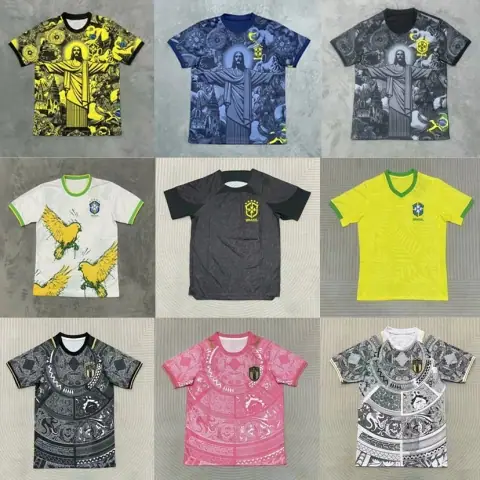 Brazil Graphic Football Jerseys
