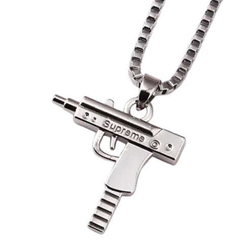 Supreme Uzi Necklace · Supreme