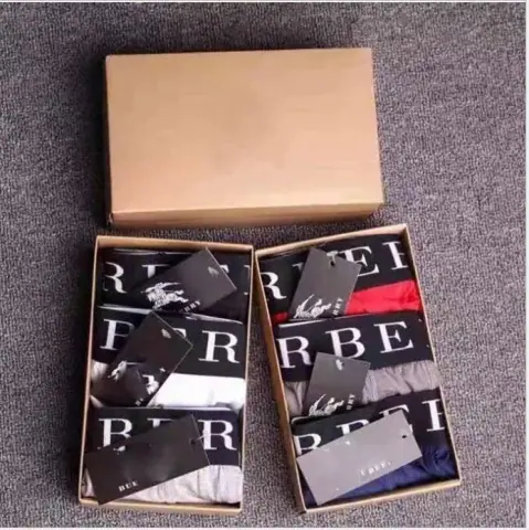 Burberry Men Boxer Briefs Gift Box Set · Burberry