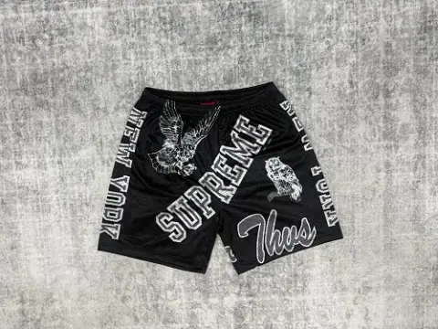 Supreme Birds of Prey Mesh Short · Supreme